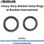 Heavy-Duty Welded metal Rings at Buckles International