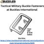 Tactical Military Buckle Fasteners at Buckles International