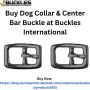 Buy Dog Collar & Center Bar Buckle at Buckles International