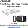 Quick Release Belt Clasp — Buckles International, Inc.