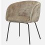 Buy Patron Arm Chair In Beige And Black Color up to 70%off