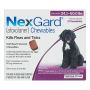 Nexgard Chews for Large Dogs (Purple): 3 Monthly Treatments 