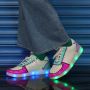 Buy COLOR BLOCK SNEAKERS IN FUCHSIA (ANKLE) - LIGHT ME UP on