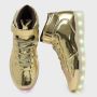 Buy LIGHT ME UP SNEAKERS - HIGH TOP (GOLDEN) online in India