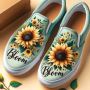 Buy SUNFLOWER BLOOM SLIPONS online in India