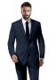 navy blue suit man