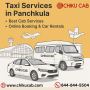 Taxi Booking in Panchkula – Reliable Cabs Anytime, Anywhere