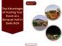 Top Advantages of Hosting Your Event at a Banquet Hall in De