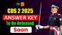UPSC CDS 2 Answer Key 2025 – Download PDF for Maths, English