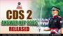 UPSC CDS 2 Answer Key 2025 PDF Download – All Sets A to D