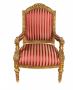Buy French Empire Arm Chair Gilt Accent Chairs Online