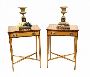 Buy Regency Side Tables Satinwood Parquetry Inlay End Table 