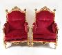 Buy Pair Gilt French Arm Chairs Empire Fauteuils Online Buy Pair Gilt French Arm Chairs Empire Fauteuils Online