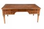 French Bureau Plat Napoleon III Antique Desk 1890