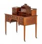 Mahogany Bonheur Du Jour Desk by Edwards and Roberts London Mahogany Bonheur Du Jour Desk by Edwards and Roberts London