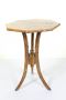 Victorian Occasional Table Olive Wood Side Spiral Leg