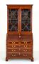 Antique Georgian Mahogany Bureau Bookcase: Exquisite Period 