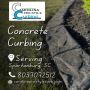 Concrete Landscape Curbing Near Spartanburg, SC