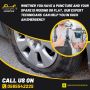 24/7 Flat Tyre Change Service in Abu Dhabi