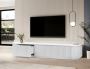 Modern Elegance: Marty 2.4m TV Unit in Full White Oak