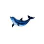Bottlenose Dolphin Swimming Pool Mosaic