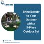 Bring Beauty to Your Outdoor with a 5 Piece Outdoor Set