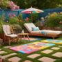 Stylish Comfort Indoors & Out: Bath Mats, Outdoor Furnishing