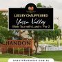 Luxury Chauffeured Yarra Valley Wine Tour with Lunch - For 2