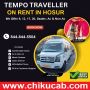 Book Luxury Tempo Traveller Rental In Hosur With ChikuCab