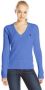 U.S. Polo Assn. Juniors’ Solid V-Neck Pullover Sweater