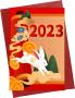 FLYAB Funny Chinese New Year Cards 2023