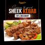 🔥 Sizzling Deal: 25% Off Sheek Kebab at Cinnamon Spice! 🔥