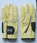 Classic Golf Synthetic Leather Yellow Gloves for Men