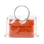 Glamorous Clear and Gold Purse | Fashion-Forward Accessory