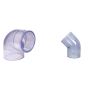 Clear PVC Elbows SCH40 Pipe – The Smart Solution for Transpa