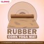 Online Sale Natural Cork Rubber Yoga Mat | Clonko