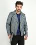 Rider's Edge: The Ultimate Men's Biker Leather Jacket