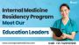 Internal Medicine Residency Program:Meet Our Education Lead