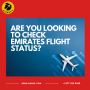 Interested to know how to Emirates flight Status Check ?