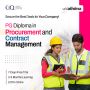 Procurement & Contract Management PG Diploma Online