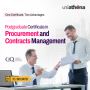 Procurement & Contract Management Online PG Program