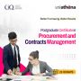 Boost Your Expertise with PG Cert in Contracts & Procurement