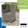 Wicker Furniture for Outdoor Spaces by The Courtyard