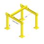 1 Ton Advantage Freestanding Workstation Bridge Crane
