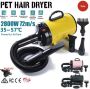 Pet Hair Dryer Dog Grooming Blow Speed Low Noise