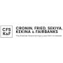 Cronin, Fried, Sekiya, Kekina & Fairbanks Cronin, Fried, Sekiya, Kekina & Fairbanks