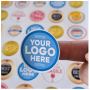 Custom Print Labels - 37mm Gloss Round Labels by Crystal Mai