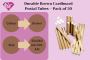 Durable Brown Cardboard Postal Tubes – Pack of 50