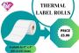 4 x 4 Inch Thermal Label Rolls – 500 Labels per Roll 4 x 4 Inch Thermal Label Rolls – 500 Labels per Roll