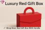 Elegant Medium Gift Boxes with Chic Handbag Handles